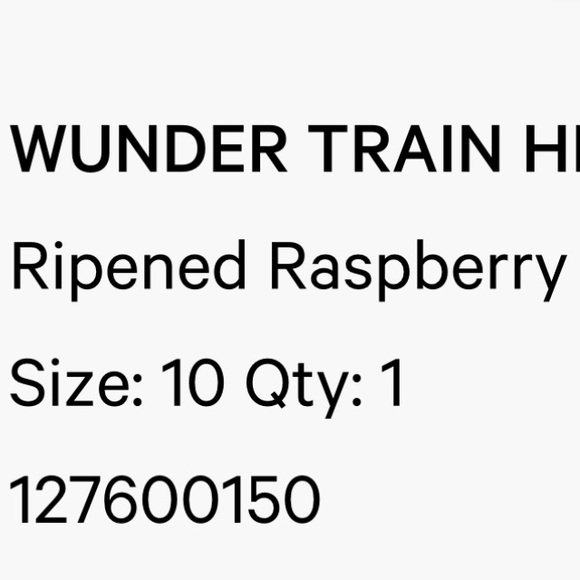 LULULEMON WUNDER TRAIN HIGH-RISE TIGHT 28" - Picture 7 of 8